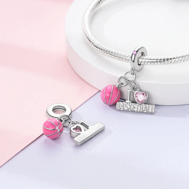 Charm " I Love Basketball"