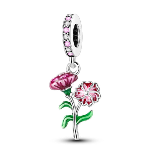 Charm Flores Rosas