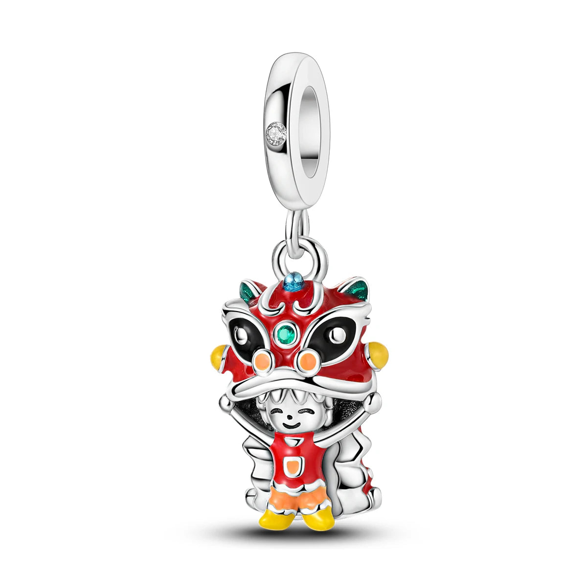 Charm Niño con Disfraz de Dragón Chino