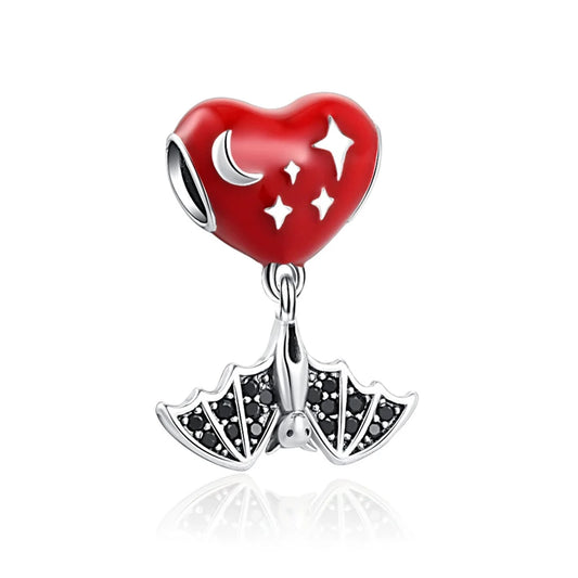 Charm Corazon y Murcielago