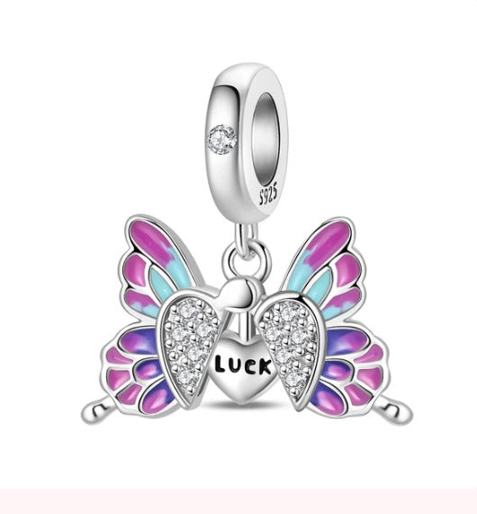 Charm Mariposa "Luck"