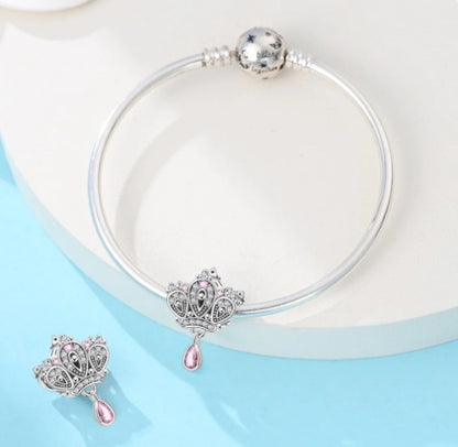 Charm Corona Rosa