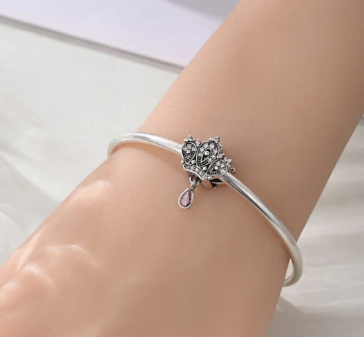 Charm Corona Rosa
