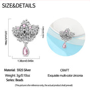 Charm Corona Rosa