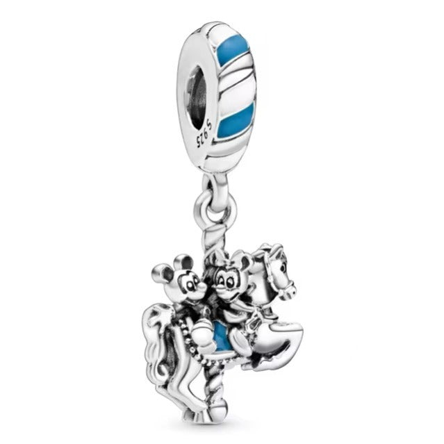 Charm Micky y Mini Caballo Carrusel