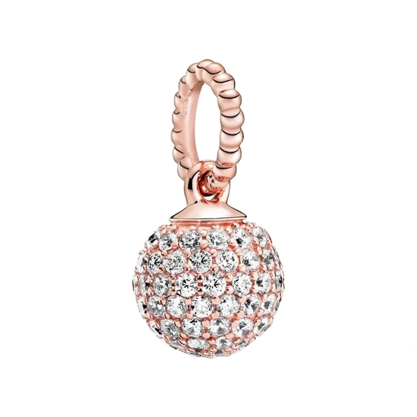 Charm Esfera Oro Rosa