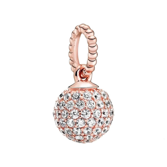 Charm Esfera Oro Rosa