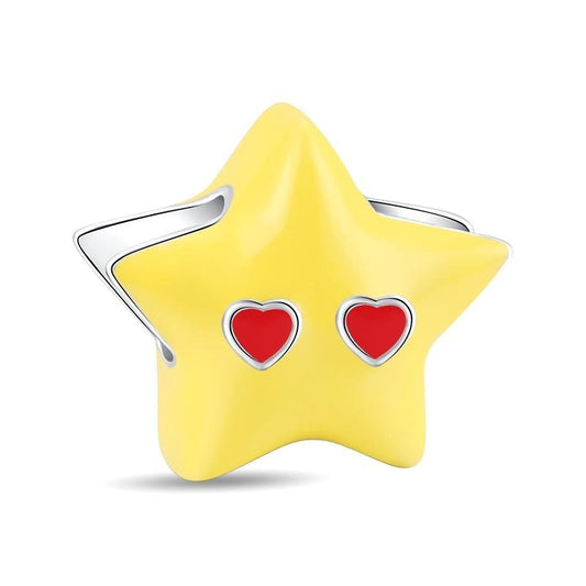 Charm Estrella Amarilla Enamorada