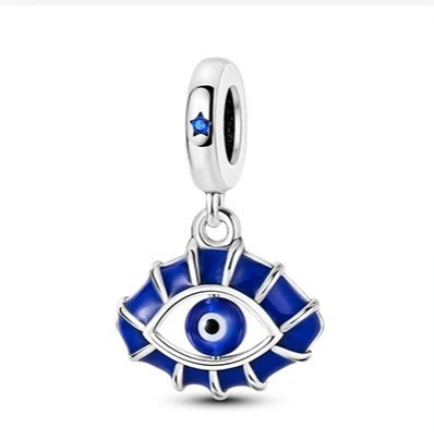 Charm Ojo Turco Azul Estrellado