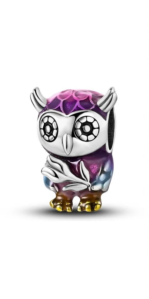 Charm Lechuza Morada