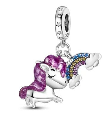 Charm Unicornio y Arcoiris