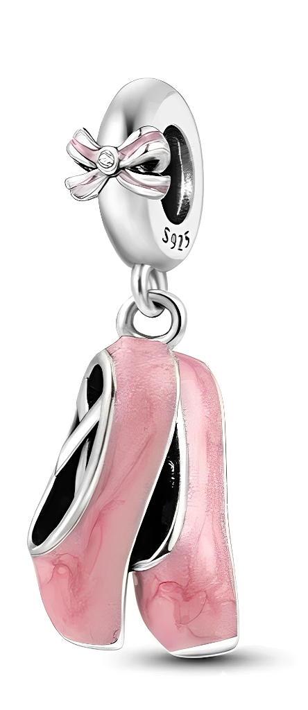 Charm Zapatillas de Ballet Rosas