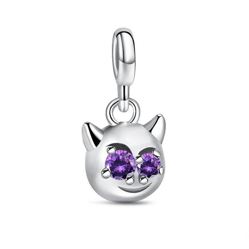 Charm Diablito Plateado