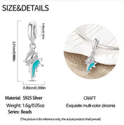 Charm Caracol Azul