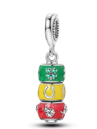 Charm bloques circulares Lucky
