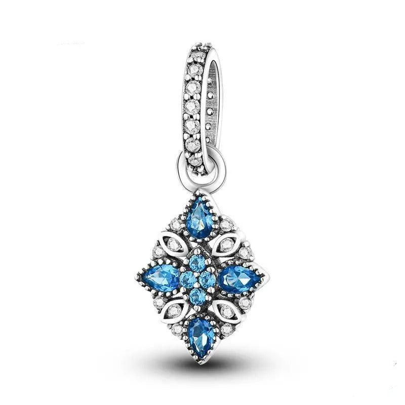 Charm Estrella Azul Brillante