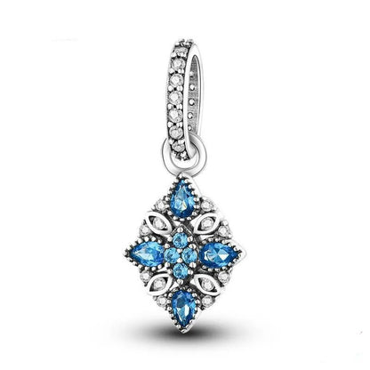 Charm Estrella Azul Brillante