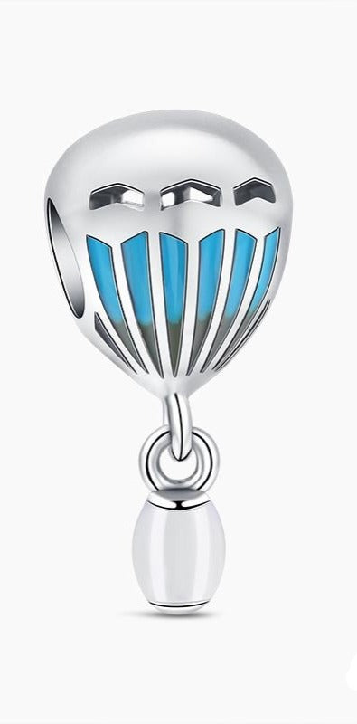 Charm Globo Aerost√°tico Celeste