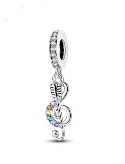 Charm Nota Musical Colorida