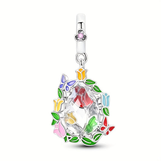 Charm Mariposas y Tulipanes