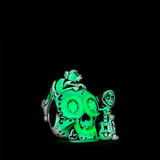 Charm Calavera de Miguel y Dante de Coco de Disney Pixar que Brilla en la Oscuridad