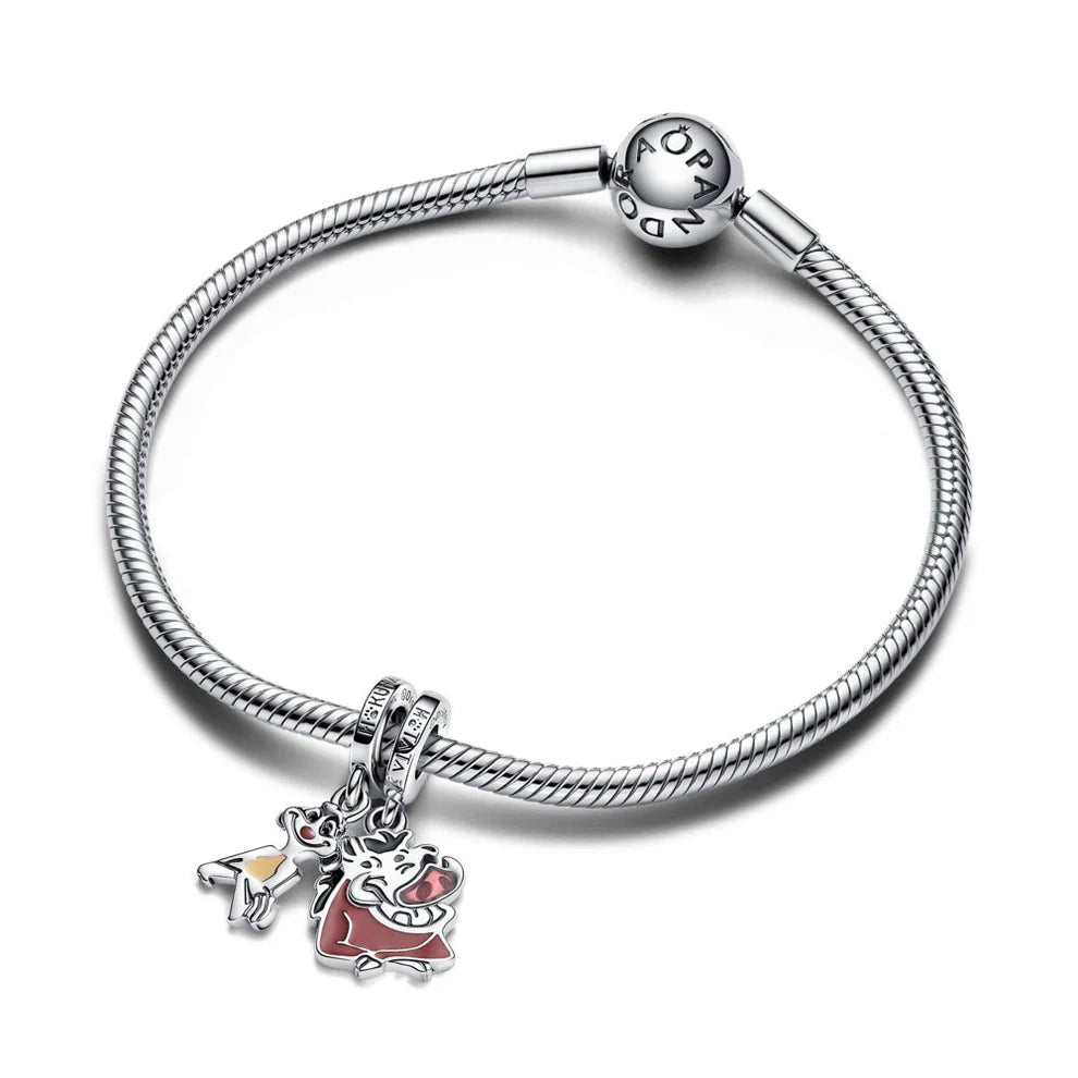 Charm Colgante Divisible Tim√≥n y Pumba El Rey Le√≥n