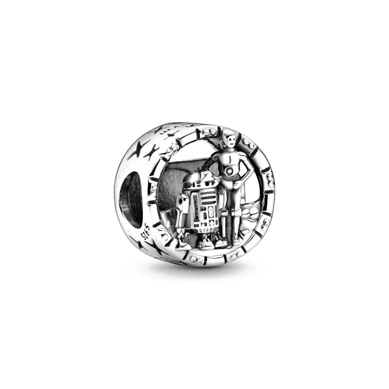 Charm inspirado en R2-D2 y C-3PO