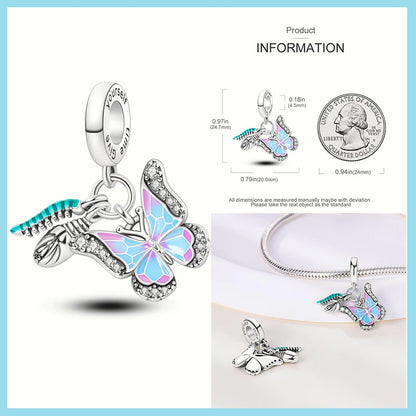 Charm Mariposa, Capullo y Transformacion