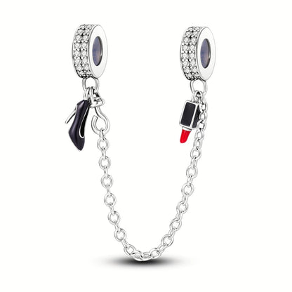 Cadena de Seguridad de Labial & Tac√≥n