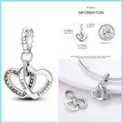 Charm Corazones Eternos