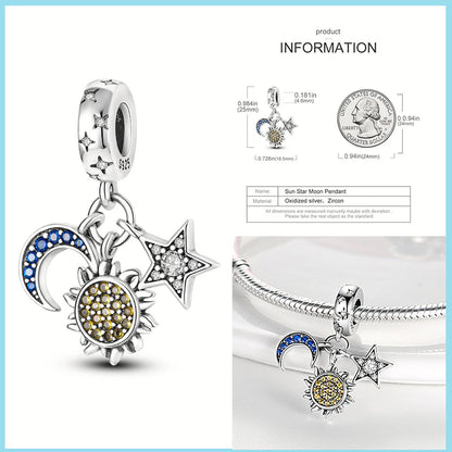 Charm Sol, Luna de noche & Estrella