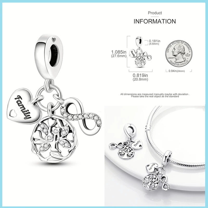 Charm √Årbol de la Familia Eterna