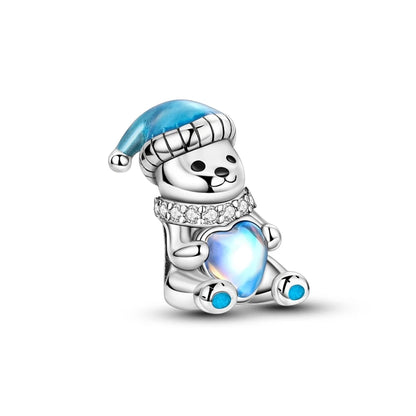 Charm Oso Navideño "Corazon Polar"