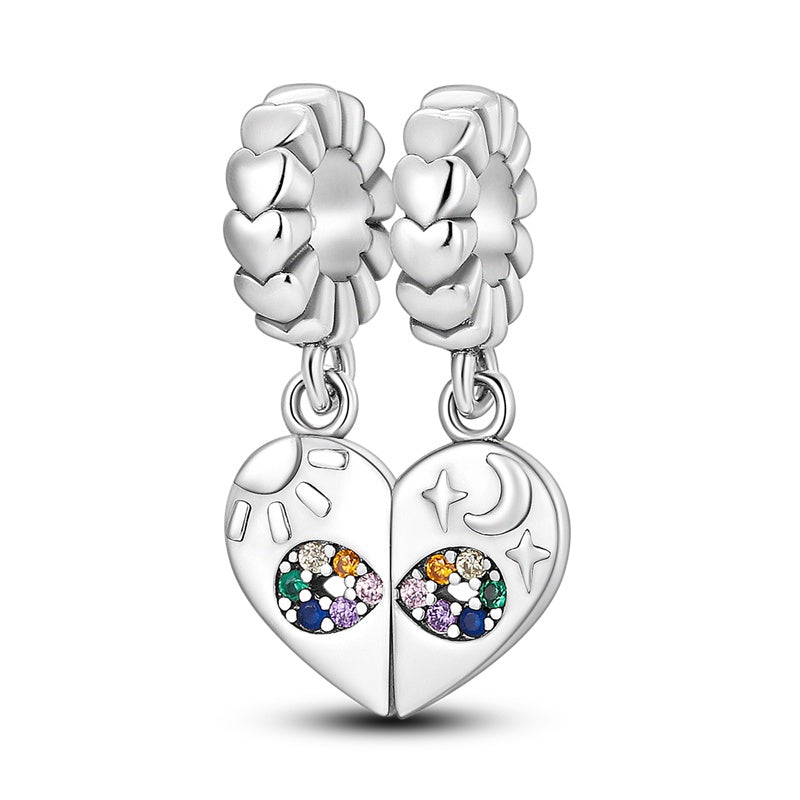 Charm Corazon D√≠a y Noche
