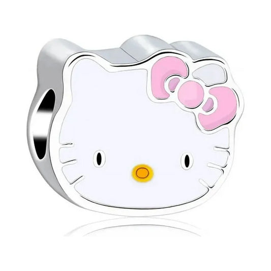 Charm Hello Kiitty Mo√±o Rosa
