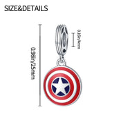 Charm Escudo de Capitan America