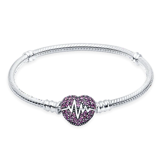 Pulsera Coraz√≥n Rosado