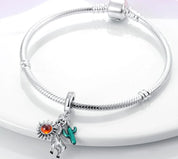 Charm Llama & Cactus