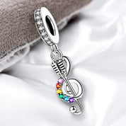 Charm Nota Musical Colorida