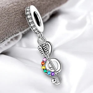 Charm Nota Musical Colorida