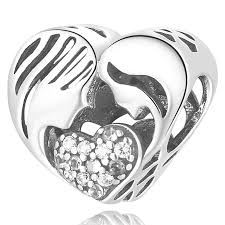 Charm Madre e Hija y Diamante