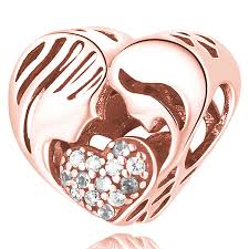 Charm Madre e Hija y Diamante