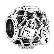 Charm Abalorio de Cerradura "True Love"