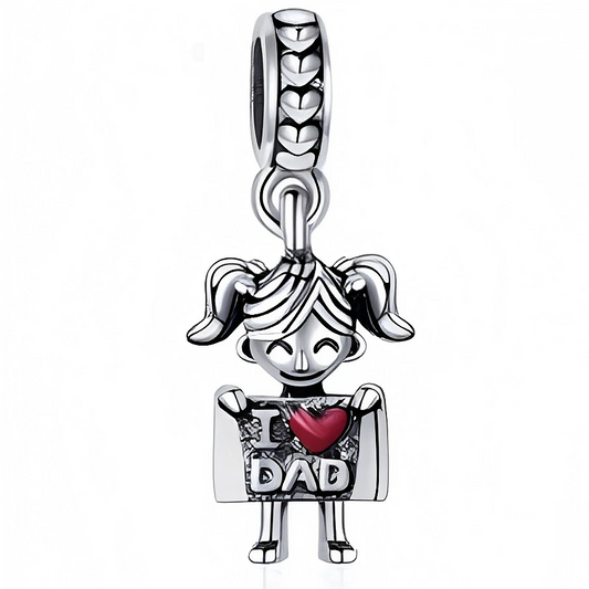 Charm Hija "I Love Dad"