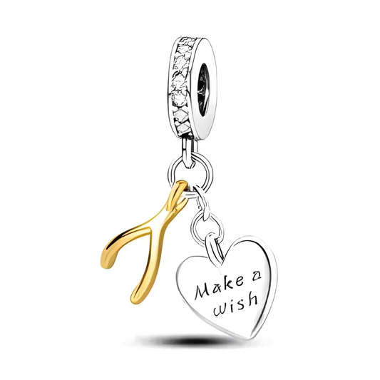 Charm "Make a Wish" y Fabula Dorada