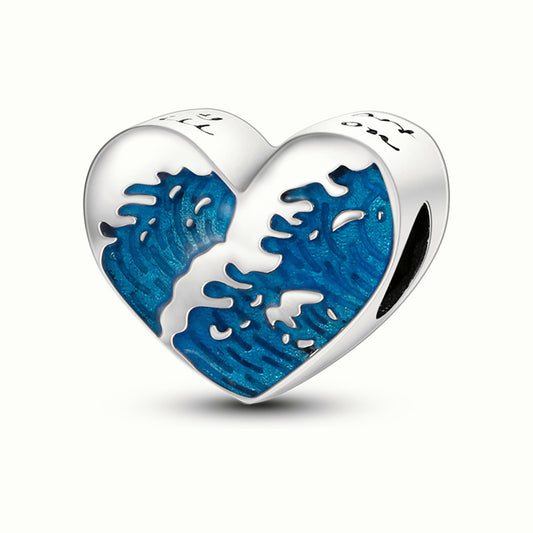 Charm Coraz√≥n Amor Oc√©ano