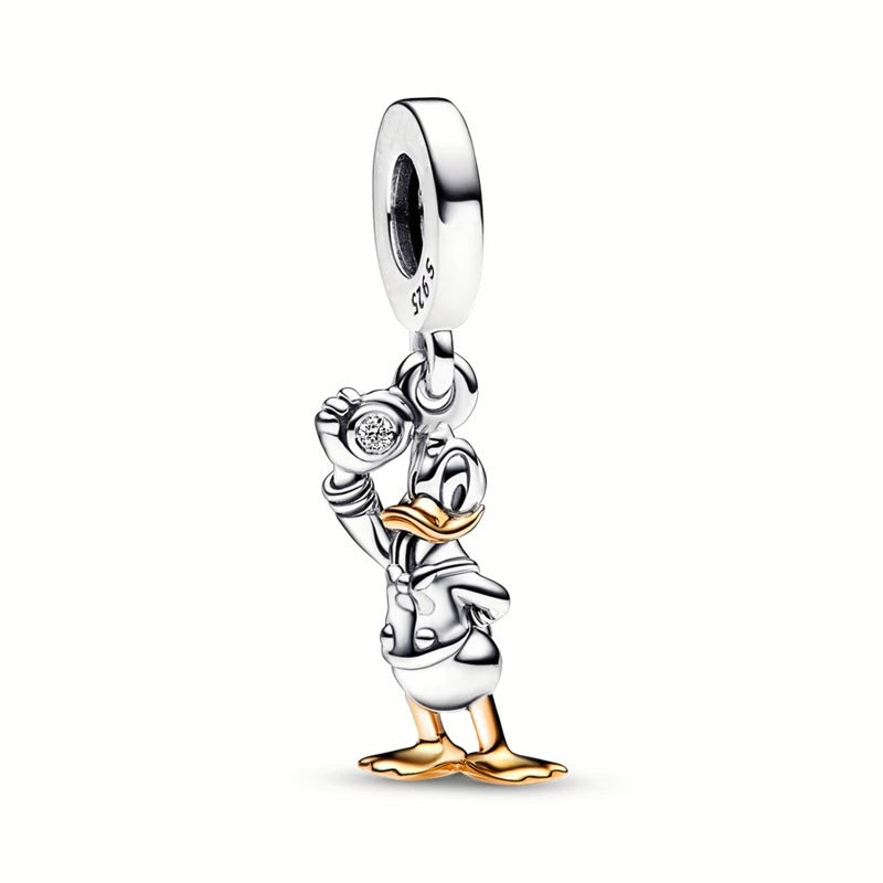 Charm Pato Donald Plateado