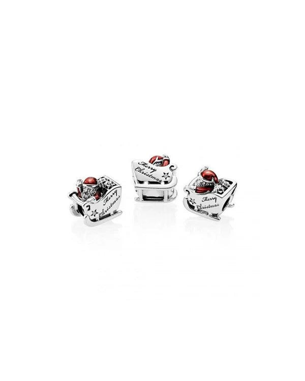 Charm Trineo de Santa Clous "Merry Christmas"