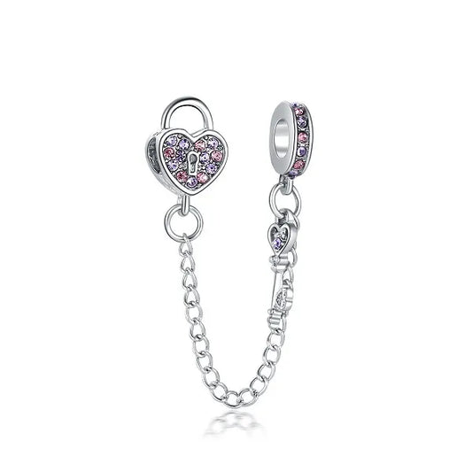 Cadena de Seguridad Candado de Amor