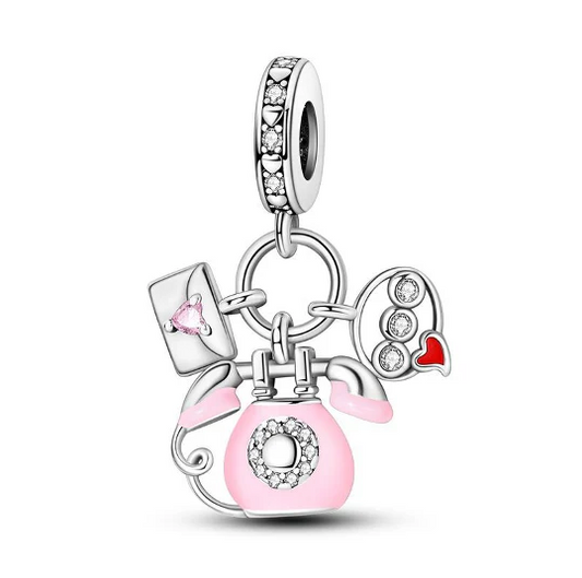 Charm Carta de Amor y Telefono